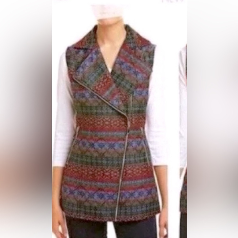Insight Multicolor Patterned Vest